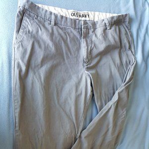 Size 46W x 34L Men's Old Navy Gray Slacks Pants